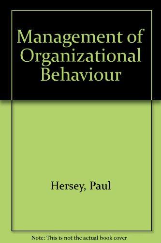 Book Management of Organizational Behaviour free