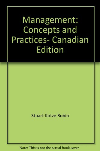 Book Management: Concepts And Practices, Canadian Edition free