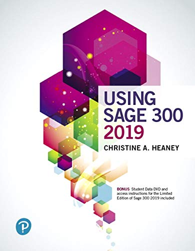 Book Using Sage 300 ERP 2019 with Companion Website free