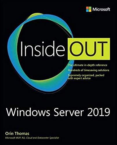Book Windows Server 2019 Inside Out free