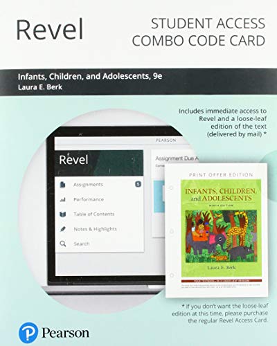 Book Revel for Infants, Children, and Adolescents -- Combo Access Card free