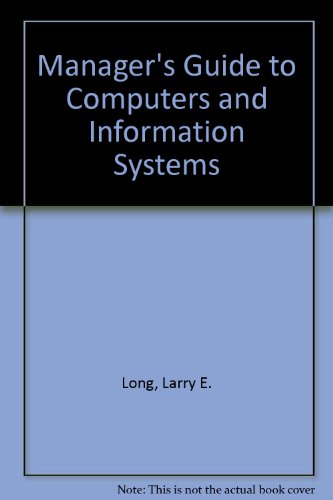 Book Managers' Guide to Computers and Information Systems free