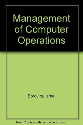 Book Management of computer operations free