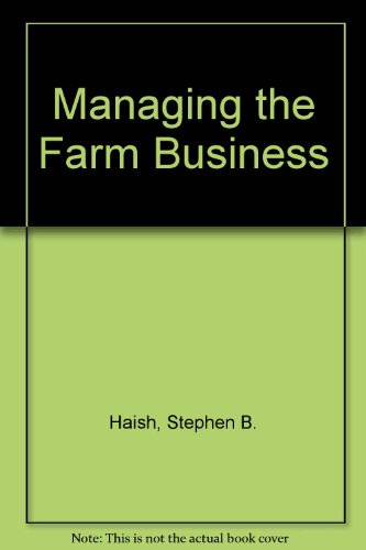 Book Managing The Farm Business free