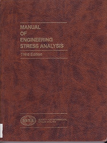 Book Manual of Engineering Stress Analysis free