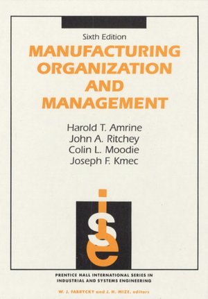 Book Manufacturing Organization And Management free