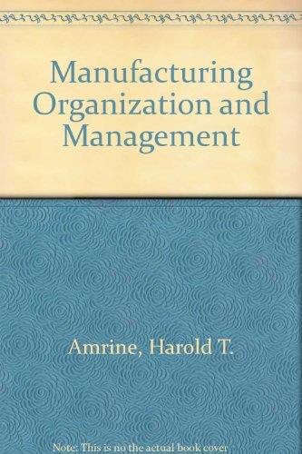 Book Manufacturing organization and management free