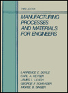 Book Manufacturing Processes and Materials for Engineers free