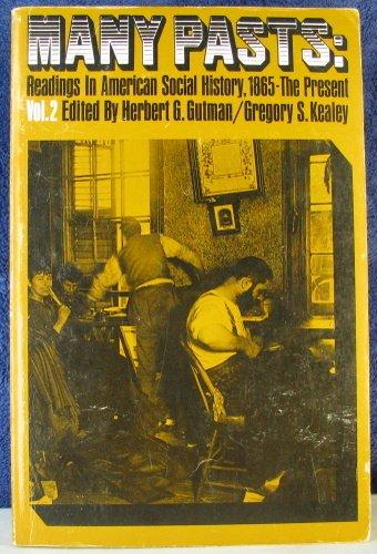 Book Many Pasts Readings In American Social History, 1865-the Present - Vol. 2 free