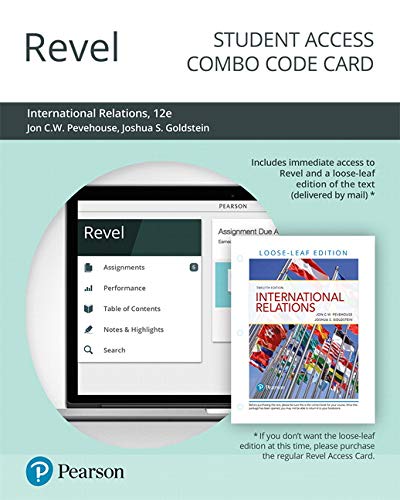 Book International Relations - Revel Combo Access Card free