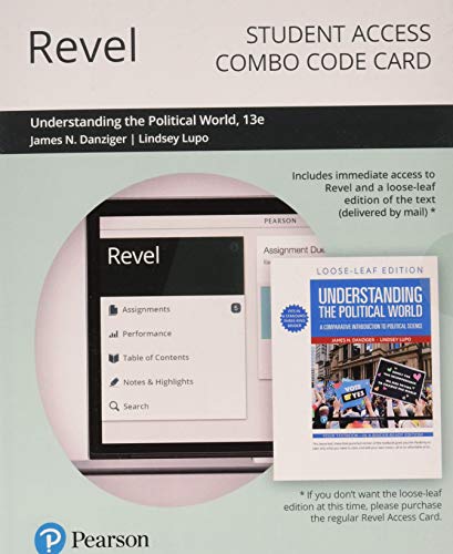 Book Understanding the Political World - Revel Combo Access Card free
