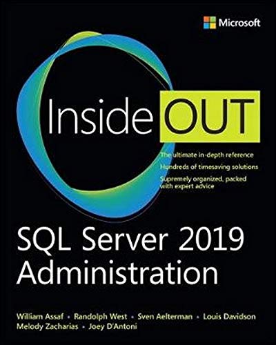 Book SQL Server 2019 Administration Inside Out free