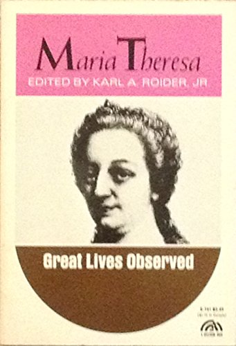 Book Maria Theresa (Great lives observed) free