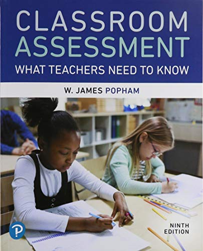 Book Classroom Assessment: What Teachers Need to Know Plus MyLab Education with Enhanced Pearson eText -- Access Card Package free