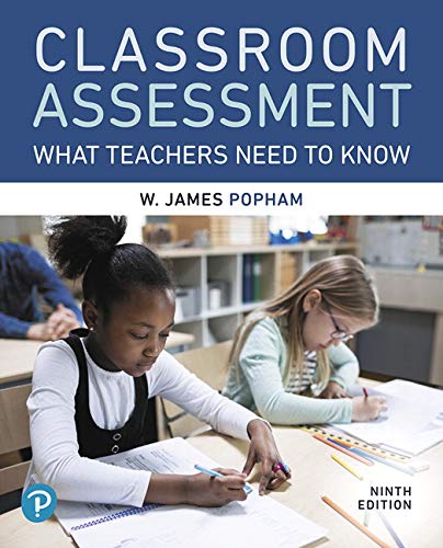 Book MyLab Education with Enhanced Pearson eText -- Access Card -- for Classroom Assessment: What Teachers Need to Know free
