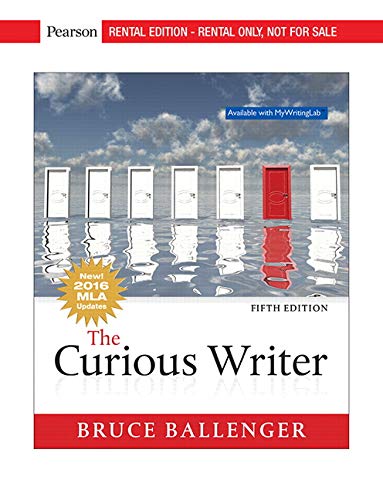 Book The Curious Writer [RENTAL EDITION] free