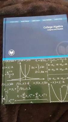 Book College Algebra - Graphs and Models free