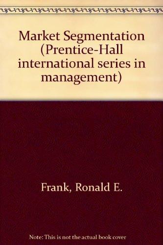 Book Market segmentation (Prentice-Hall international series in management) free