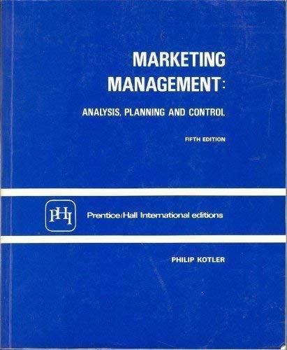 Book MARKETING MANAGEMENT free