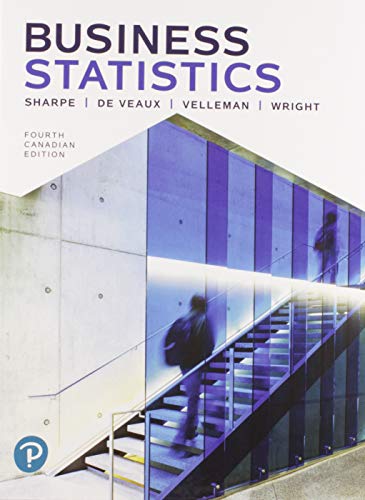 Book MyLab Statistics with Pearson eText -- Instant Access -- for Business Statistics, Fourth Canadian Edition, 4th edition free