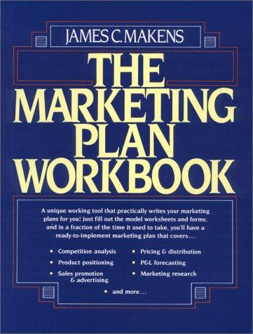 Book The Marketing Plan Workbook free