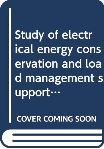 Book Study of electrical energy conservation and load management support levels in New Hampshire's business community free
