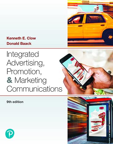 Book Integrated Advertising, Promotion, and Marketing Communications, 9th edition free