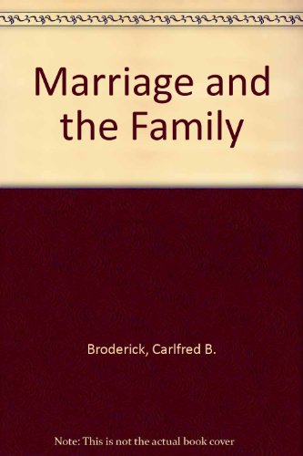 Book Marriage And The Family free