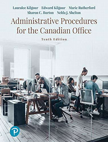Book Administrative Procedures for the Canadian Office Plus Companion Website with Pearson eText 2.0 -- Access Card Package free