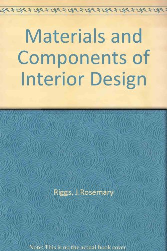 Book Materials And Components Of Interior Design free