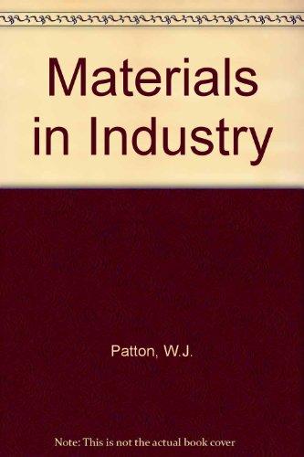 Book Materials In Industry free