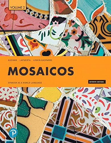 Book Mosaicos: Spanish as a World Language, Volume 2 free