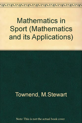Book Mathematics In Sport (mathematics & Its Applications) free