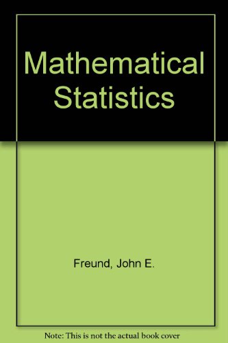 Book Mathematical Statistics free
