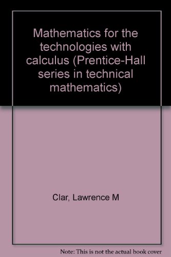 Book Mathematics for the technologies with calculus free