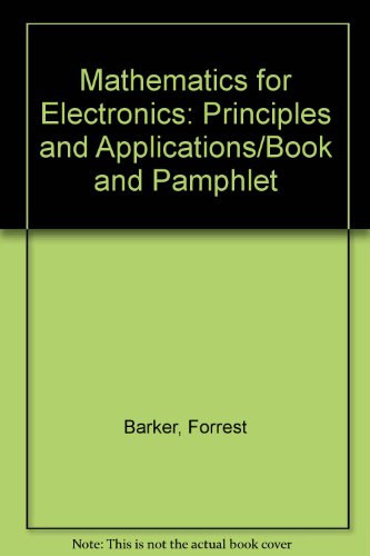 Book Mathematics For Electronics: Principles And Applications/book And Pamphlet free