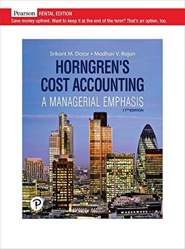 Book Horngren's Cost Accounting free