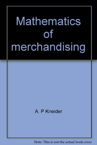 Book Mathematics Of Merchandising free