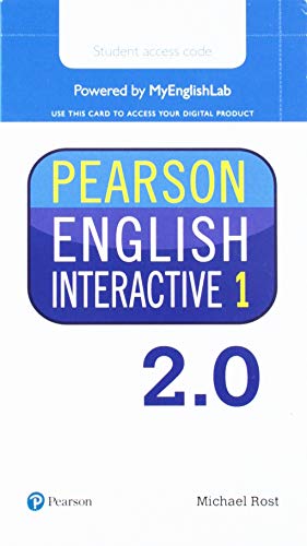 Book Pearson English Interactive Level 1 Access Code Card (2nd Edition) free