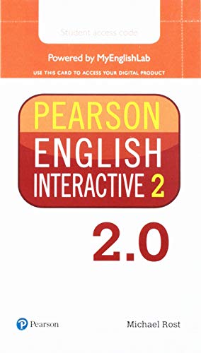 Book Pearson English Interactive Level 2 Access Code Card free