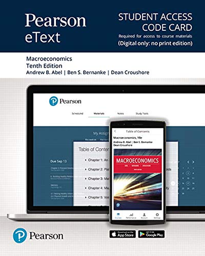 Book Pearson eText for Macroeconomics --Access Card free
