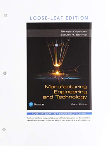 Book Manufacturing Engineering and Technology -- Print Offer [Loose-Leaf] (8th Edition) free
