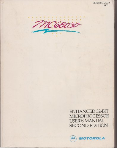 Book Mc68030 Enhanced 32 Bit Microprocessor User's Manual (Ph Version) free