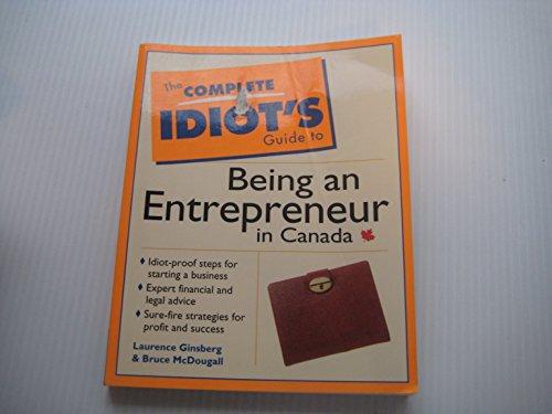Book Complete Idiots Guide To Being An Entrepreneur free