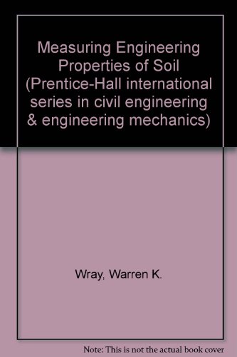 Book Measuring Engineering Properties of Soil free