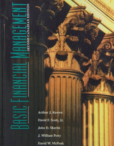 Book Basic Financial Management, Second Canadian Edition free