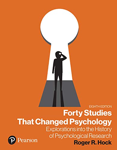 Book Forty Studies that Changed Psychology (2-downloads) free