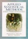 Book Applied Statistical Methods: For Business, Economics, and the Social Sciences free