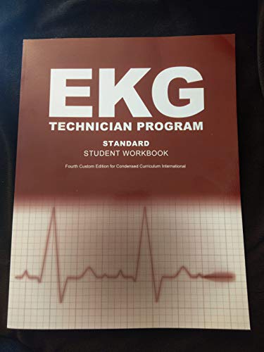 Book EKG Technician Program Standard Student Workbook Fourth Custom Edition for Condensed Curriculum International free