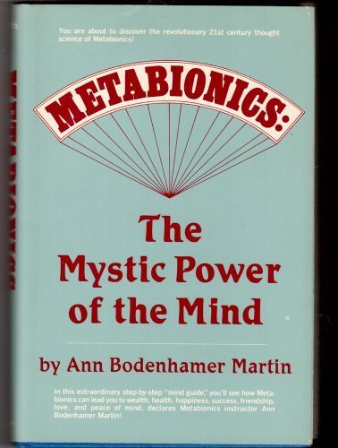 Book Metabionics: The Mystic Power Of The Mind free